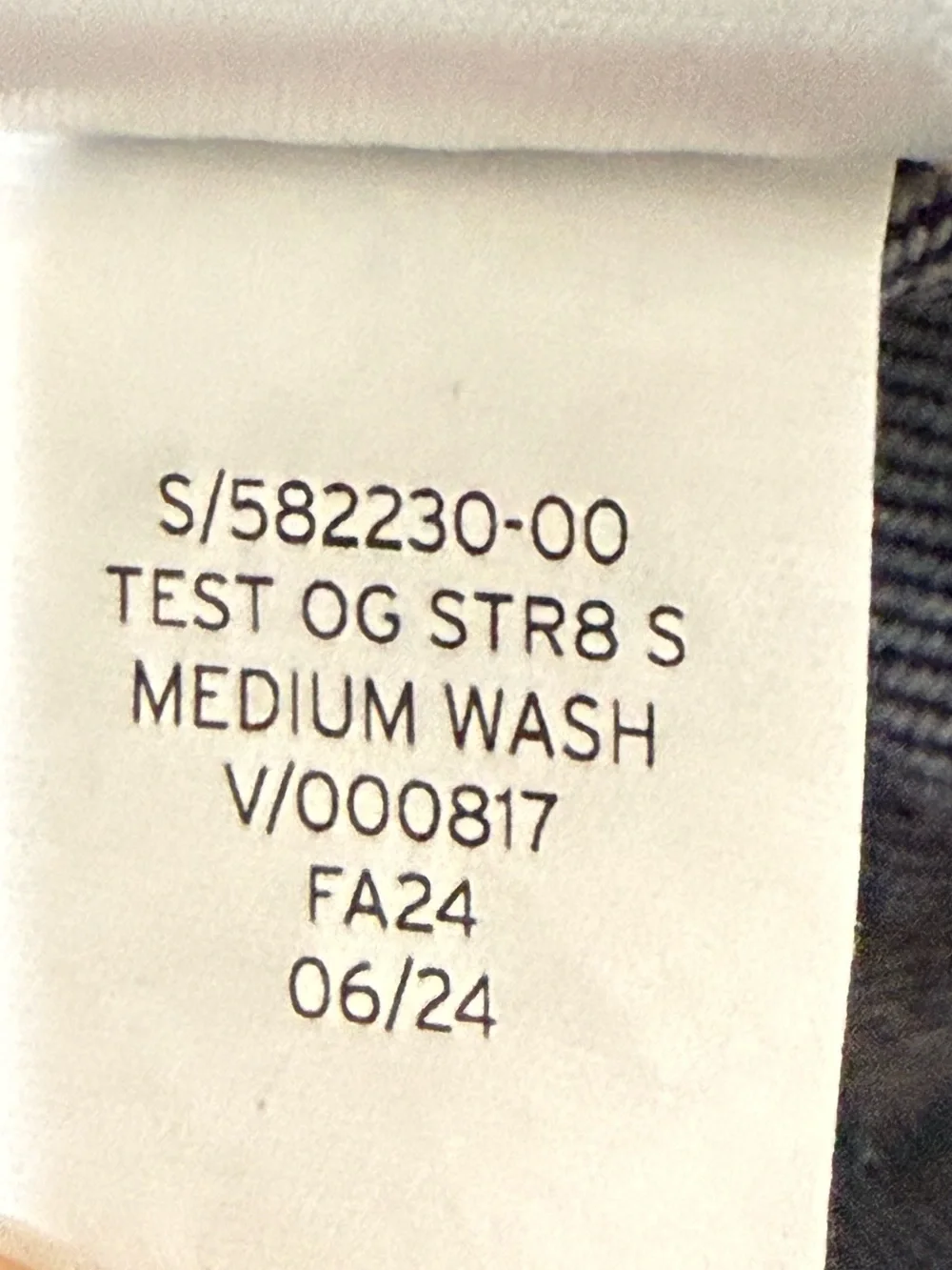 GAP Kids Denim Straight Jeans Elastic Waist Blue Size 14